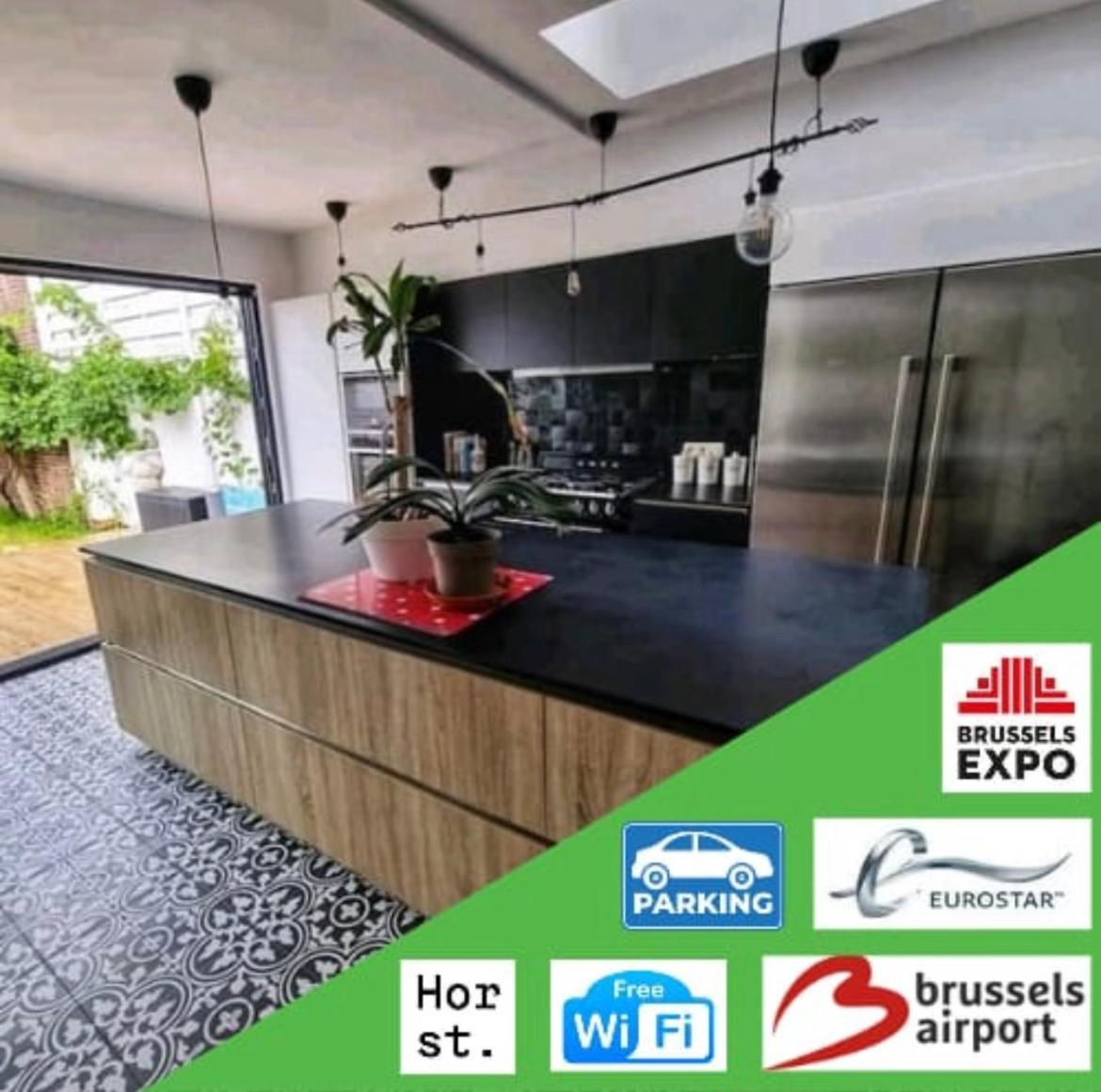 Appartement 3 Chambres Centre Vilvoorde Bruxelles Brusselsairport Expo Nato Anvers Wifi Free Parking Exterior foto